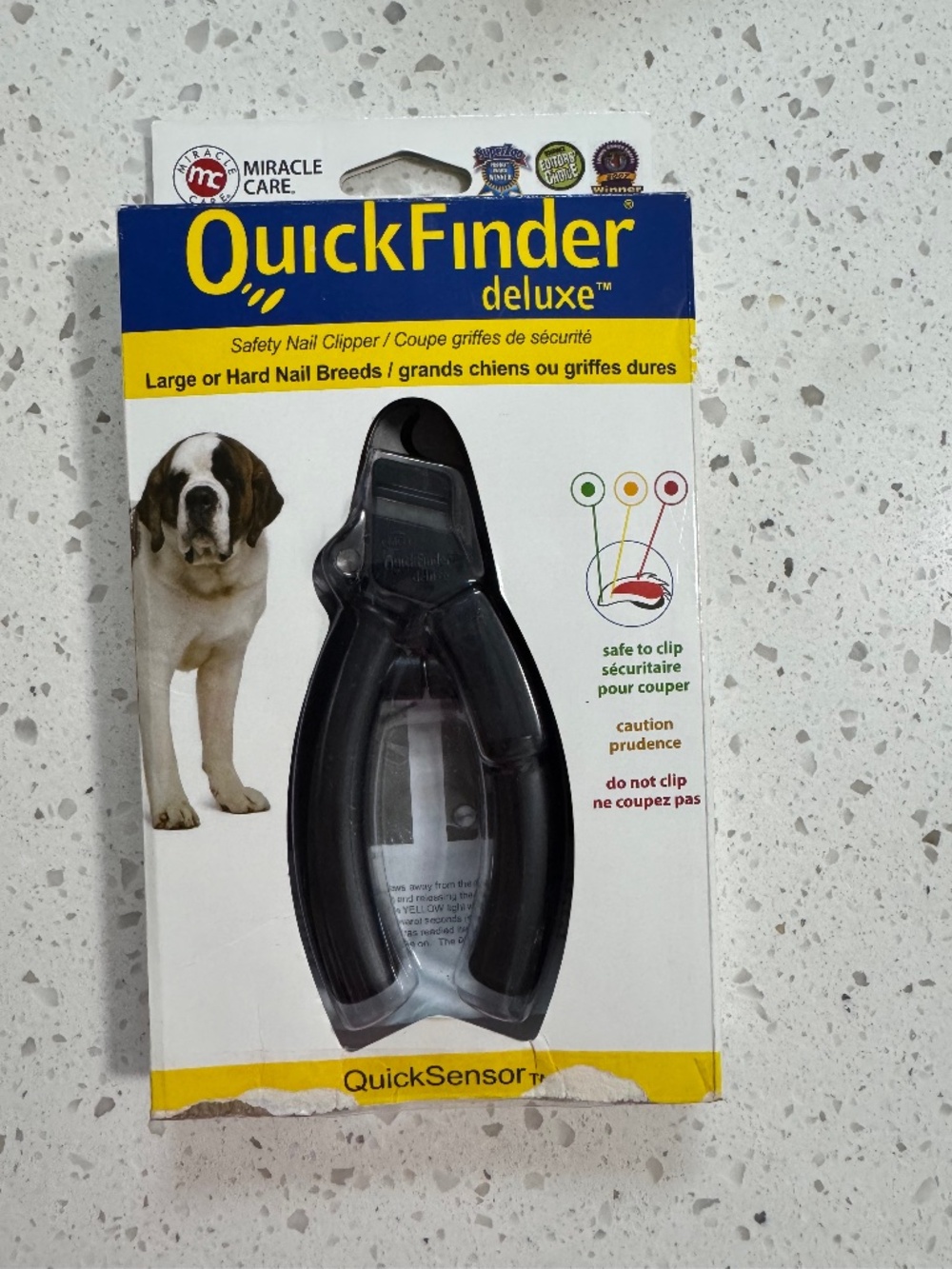 NIP Quickfinder Deluxe Nail Clippers for Pets